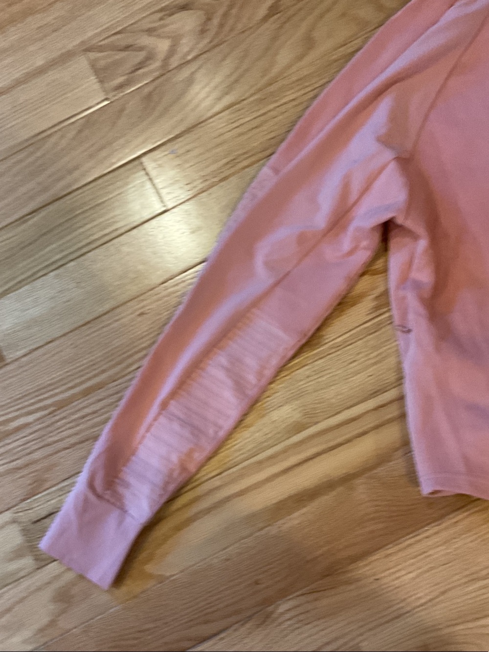 Puma Evostripe Dusty Rose Pullover Moto Hoodie small athletic travel EUC - Picture 13 of 16